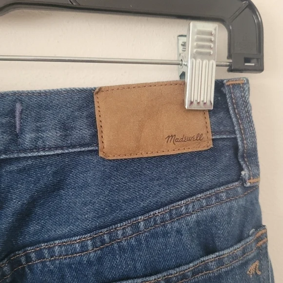 Madewell Baggy Straight Leg Jeans Mom jeans Size 24 - Picture 12 of 14